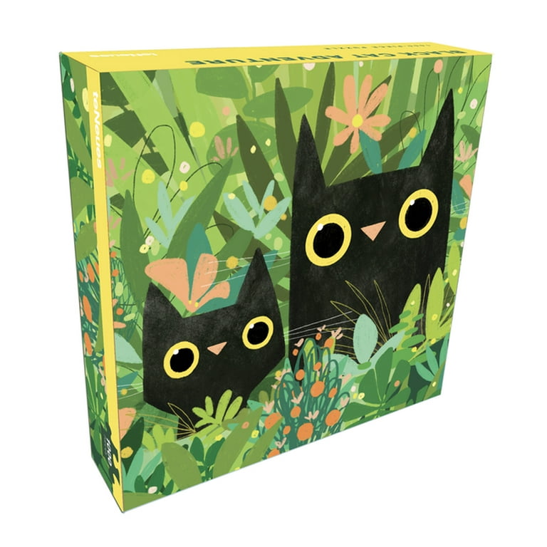 Black Cat Adventure : 1000 Piece Puzzle (Jigsaw) - Walmart.com