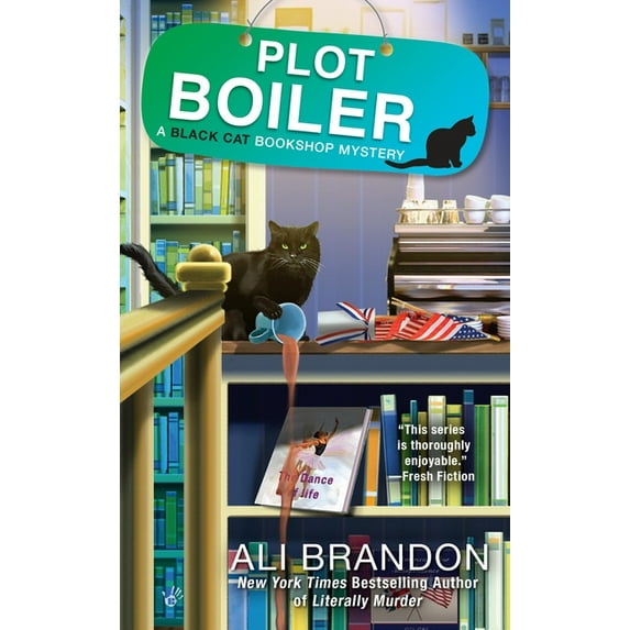 Black Cat Bookshop Mystery Plot Boiler, Book 5, (Paperback)