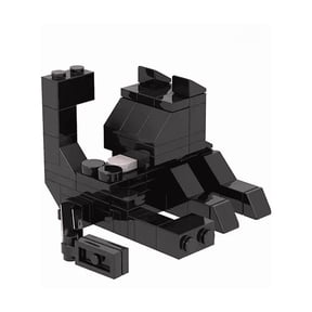 Black Cat Building Blocks Set MOC Bricks Toys 62pcs