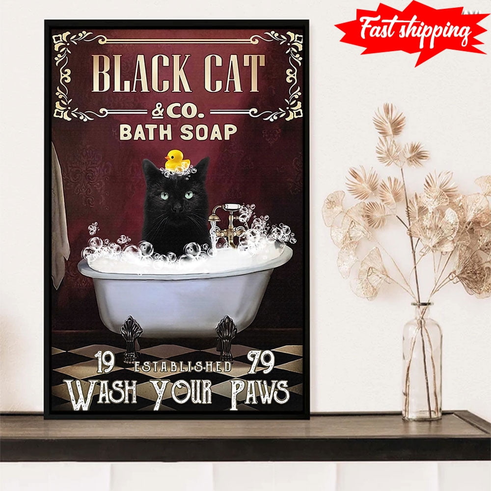 Black Cat & Co. Bath Soap Wash Your Fins Black Cat Bath Soap 19 ...