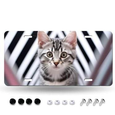 Halloween Decorative Plates Halloween Werewolf License Plate - 6x12 Inch Decorative Metal Car Tag Vanity License Plate