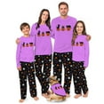 thumbnail image 1 of Black Cat Halloween Family Matching Pajamas, Halloween Themed Pajamas Two Piece , Size NB - Men 6XL, 1 of 7