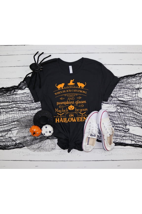 Black Cat Halloween Shirts, Halloween Shirts, Hocus Pocus Shirts,Sanderson Sisters Shirts,