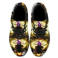 thumbnail image 1 of Black Cat Halloween Shoes Women's Fashion Sneakers Tennis Running Shoes for Men Women Black Size 9, 1 of 7