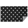thumbnail image 1 of Black Cat Head Pattern Rectangle Tablecloth 60"x102",Waterproof Polyester Rectangle Table Cloth, Wipeable Spillproof Polyester Tablecloth for Dining, Camping, Indoor and Outdoor, 1 of 6
