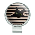thumbnail image 1 of Black Cat In Window Golf Hat Clip With Magnetic Ball Marker, 1 of 6
