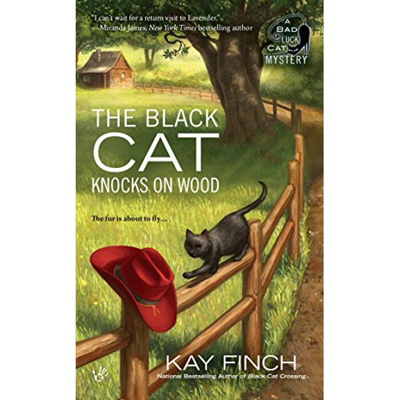 Pre-Owned Black Cat Knocks on Wood, The : A Bad Luck Cat Mystery: 2 Paperback