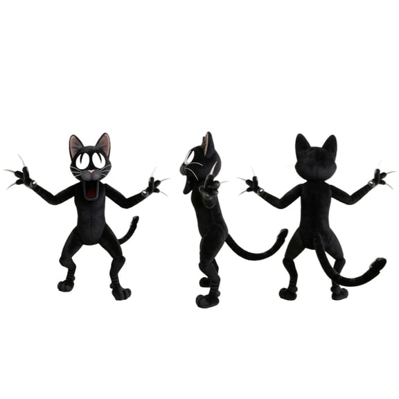 Black Cat Luxury Plush 99 Nights In the Forest Game Plush 9.8 In Ultra-Soft Cat Stuffed Dolls Best Cute Easter Collectible Birthday Gift
