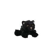Wild Republic Black Cat Stuffed Animal, Plush Toy, Gifts for Kids, Hug'Ems 7 Inches