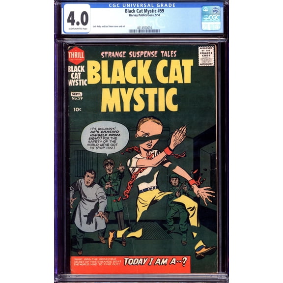 Black Cat Mystic #59 - CGC 4 Comic Book