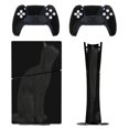 thumbnail image 1 of Black Cat PS5/PS5 Slim Digital Disc Skin Sticker For Console And Controller Skins, 1 of 7