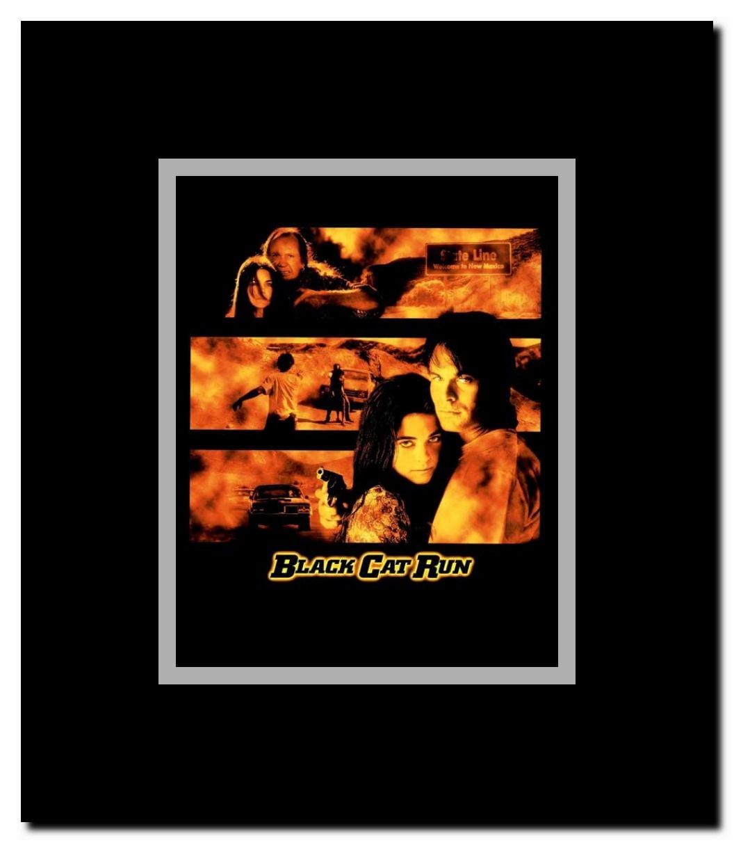 Black Cat Run Framed Movie Poster