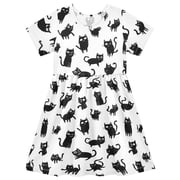 one shoulder mini dress black Siren