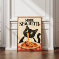 Black Cat Spaghetti Poster, Pasta Kitchen, Italian Food - Walmart.com