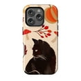 thumbnail image 1 of Black Cat Spooky Night Graphic iPhone Case Compatible with 11 12 13 14 15 16 Pro Max, 1 of 2
