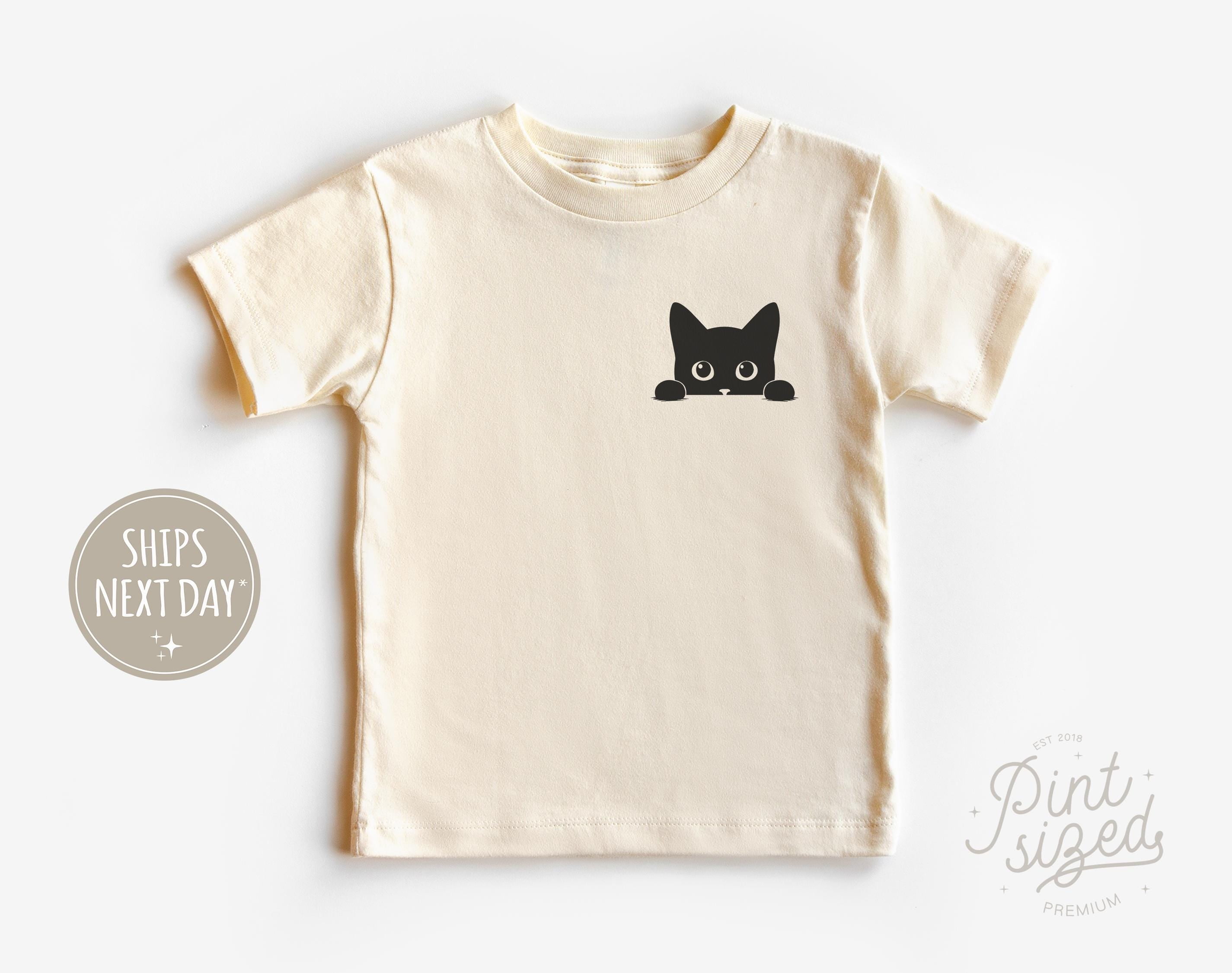 KIDS' SHORT SLEEVE T-SHIRT COOL CAT