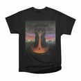 thumbnail image 1 of Black Cat VS Witch T-Shirt Tee Gift For Him Merch For Her Apparel For Friend, 1 of 2