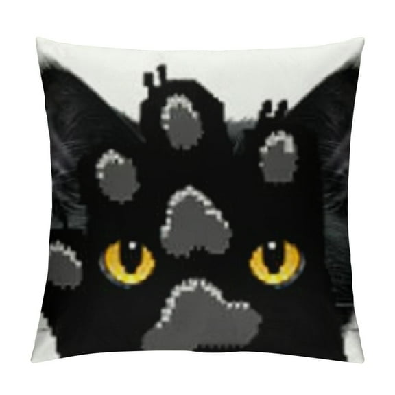 Black Cat Weighted Stuffed Animal Weighted Stuffed Animals for Kids, Black Cat Plush Pillow, Black Cat Plush Pillows Doll Decoration Birthdays Gift for Kids Girls Boys