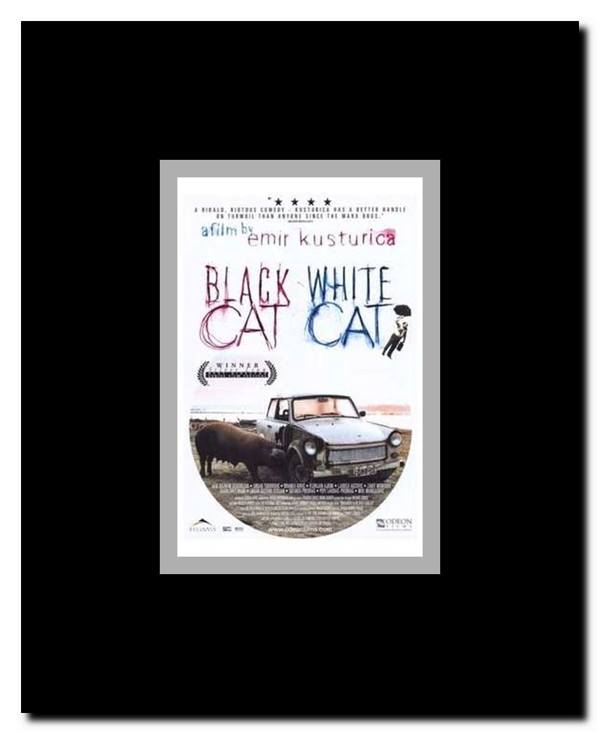 Black Cat White Cat Framed Movie Poster