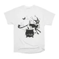 thumbnail image 1 of Black Cat Witch With Cauldron Gothic Art T-Shirt Tee Gift For Him Merch For Her Apparel Fo, 1 of 2