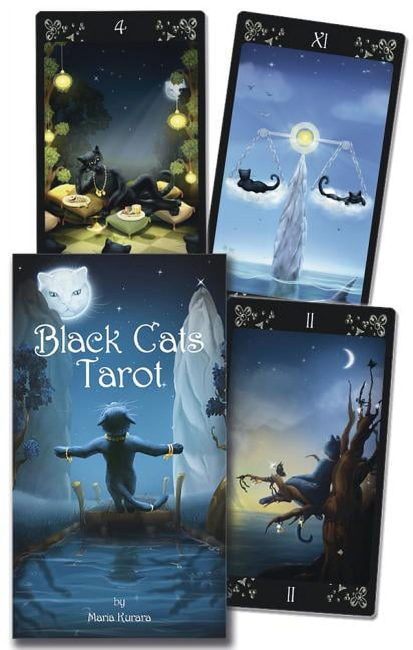 MARIA KUARA; LO SCARABEO Black Cats Tarot: Black Cats Tarot Deck (Other)