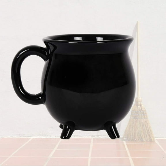 Black Cauldron Mug by Medieval Collectibles