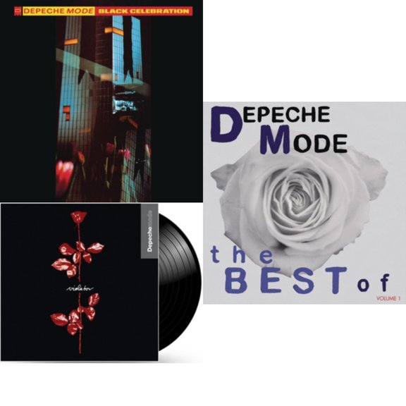 Black Celebration (180G) & Violator (180G) & Best Of Depeche Mode Vol.1 [LP Vinyl Bundle]