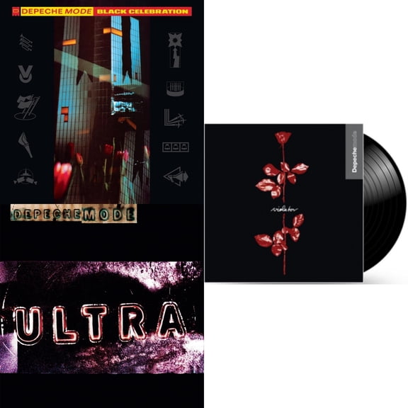 Black Celebration & Ultra (180G) & Violator (180G) [LP Vinyl Bundle]