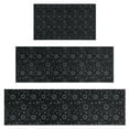 thumbnail image 1 of Black Celestial Symbol Pattern Kitchen Rugs Sets Of 3,Kitchen Runner Rugs Non Skid Washable,Decorative Kitchen Floor Mats for Kitchen,Sink,Laundry,17"x30"+ 17"x47" + 17"x59", 1 of 6