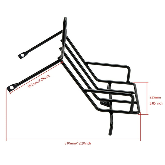 Black Center Rack Carrier For Honda CT125 Trail 125 Hunter Cub New 2020 ...