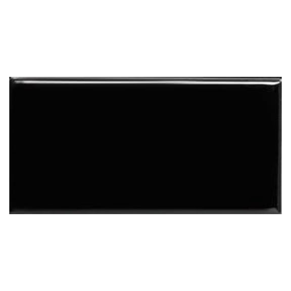 Black Ceramic Subway Tile (Box of 12 sq.ft.)