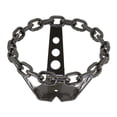 thumbnail image 1 of Black Chain Bike Steering Wheel. Bicycle steering wheel for bicycles, trikes, lowrider bikes, beach cruisers., 1 of 1