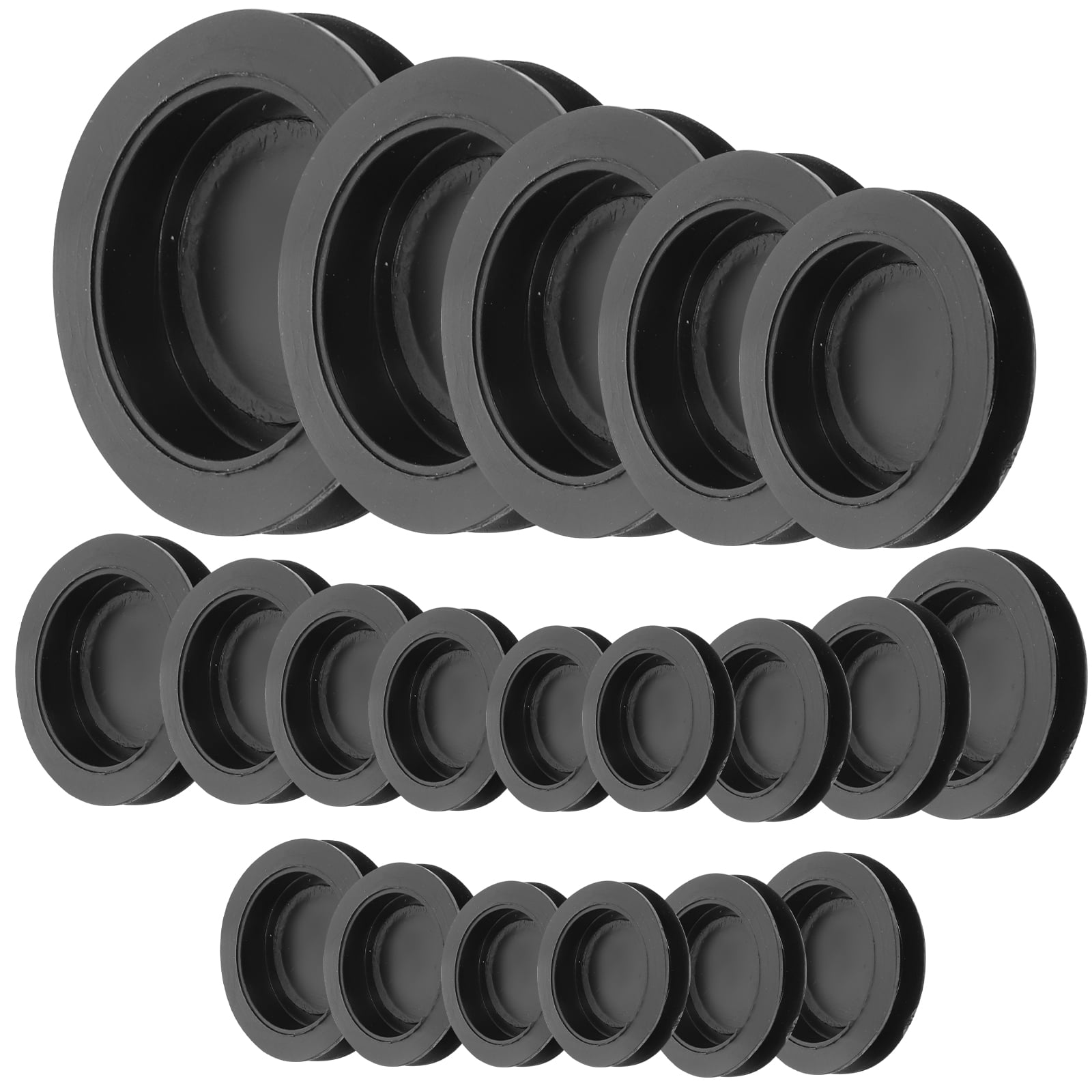 Black Chair Floor Chairs Round Rubber Stopper Piggy Bank Plugs Stoppers Assorted Locking Child