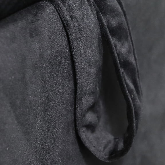 Black Chaise Lounge with Traditional Design / Elegant Look for Living Areas