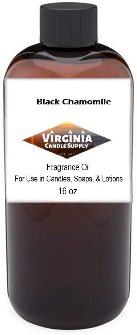 Black Chamomile 16 oz Bottle for Candle Making, Soap Making, Tart Making, Room Sprays, Lotions, Car Fresheners, Slime, Bath Bombs, Warmers