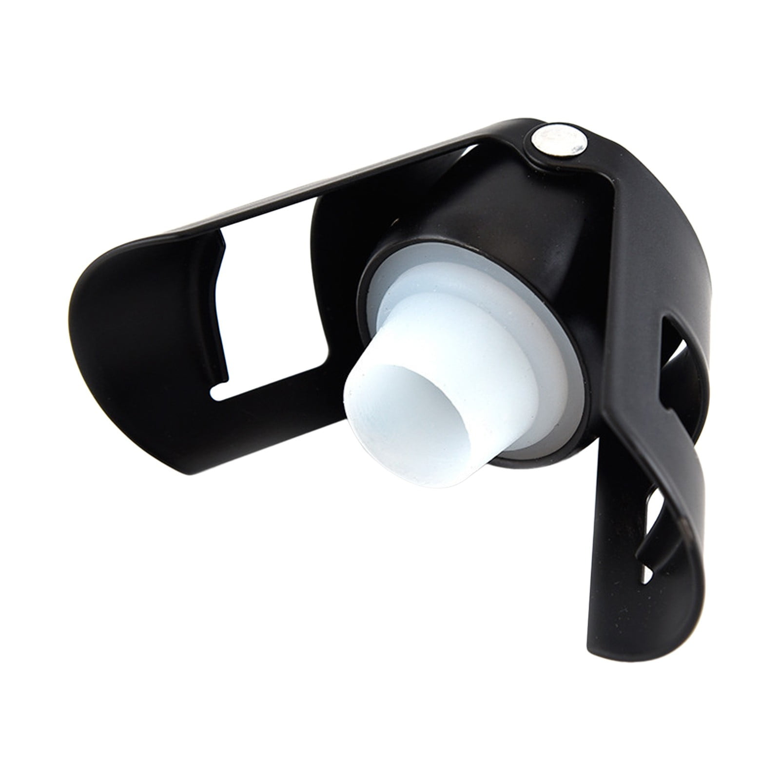 Black Champagne Bottle Stopper With Pure Silicone Airtight Seal