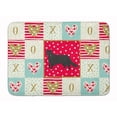 thumbnail image 1 of Black Chantilly Tiffany Cat Love Machine Washable Memory Foam Mat, 1 of 4