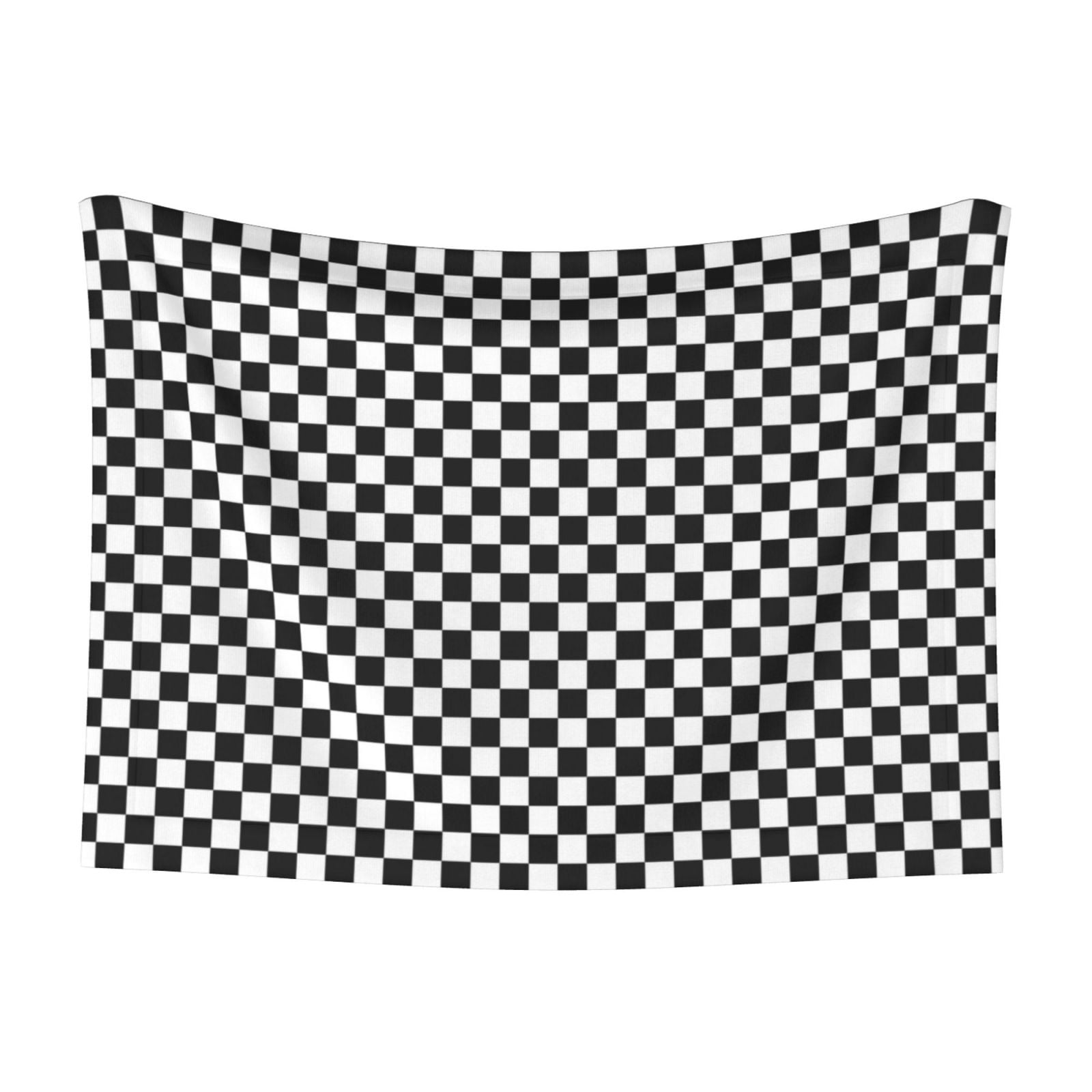 Black Checkered Dog Blanket Soft Warm Flannel Cat Blanket Great Pet Throw for Cats Puppy Small Medium Large Dog