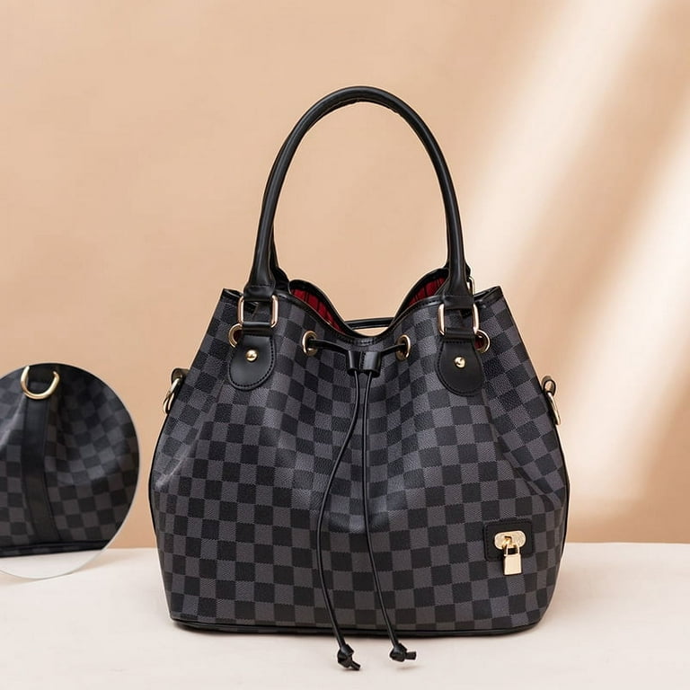 Louis+Vuitton+Speedy+Top+Handle+Bag+Mini+Black+Leather for sale online