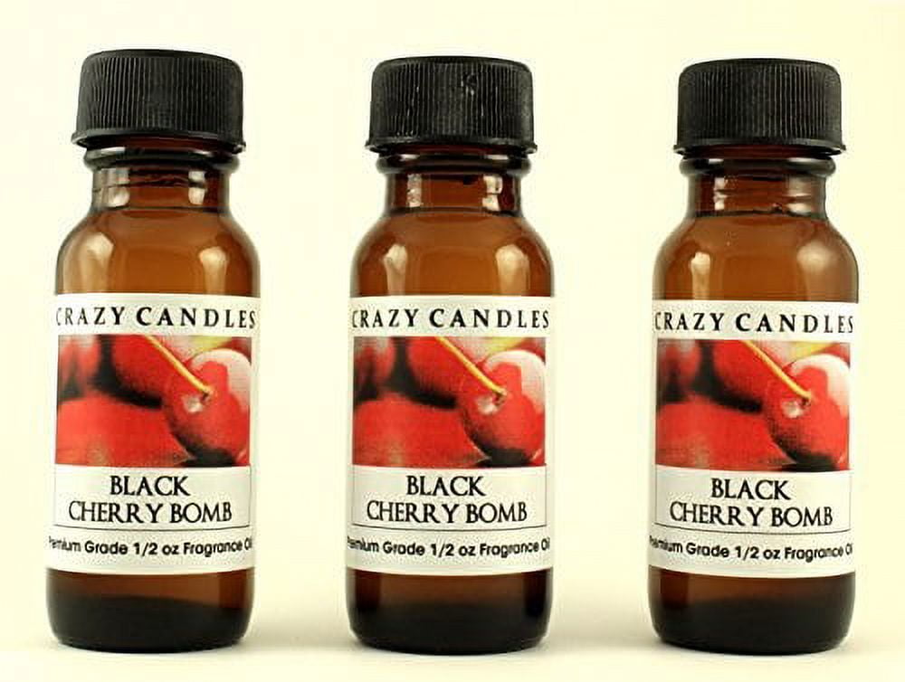 Black Cherry Bomb Premium Grade Scented Fragrance Oil Set