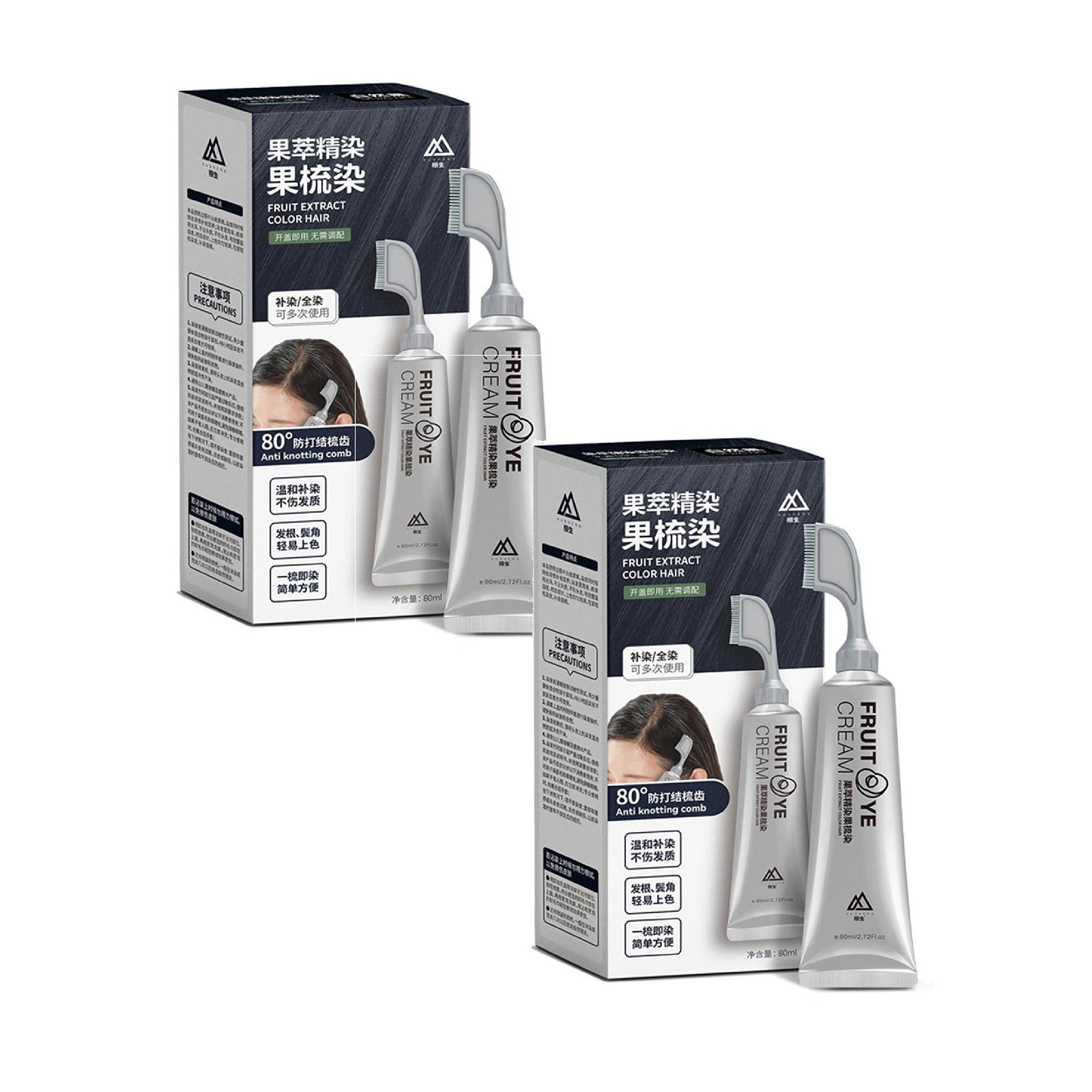 Black Cherry Hair Dye, Extract Hair Dye ,Black Hair Dye for Men Women