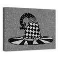 thumbnail image 1 of Black Chic and Bewitched VI Rectangular Canvas Halloween Wall Art Decor 20" x 30", 1 of 5