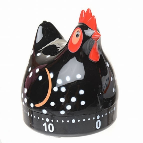 Black Chicken Kitchen Timer