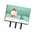 thumbnail image 1 of Black Chihuahua Snowman Christmas Leash or Key Holder, 1 of 1