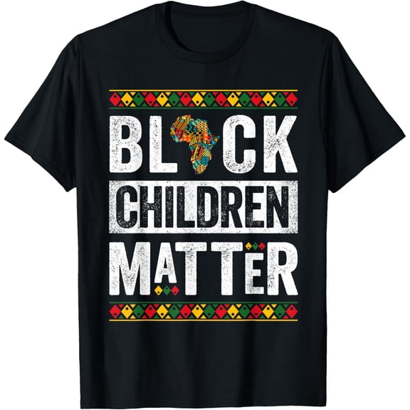 Black Children Matter Tshirt Black History Month T-Shirt Tee