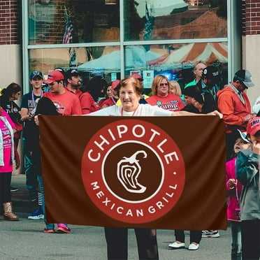 Black Chipotle Mexican Grill 3 X 5 Foot Outdoor Decorative Flag,Garden Flag,Outdoor Single Flag