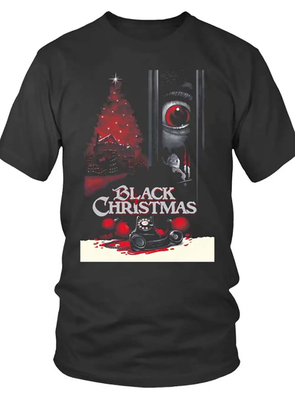 Black Christmas BK 18754 funny Men's T-shirt