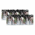 thumbnail image 1 of Black Christmas Curtain Valances for Windows, Kitchen Valance Window Treatments Panel 2 Pack, Xmas Winter Snowman Snowflakes Trees Rod Pocket Short Curtains for Bathroom Bedroom 60 x 18 Inch, 1 of 8