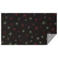 thumbnail image 1 of Black Christmas Star Pattern Rectangle Tablecloth 60"x102",Waterproof Polyester Rectangle Table Cloth, Wipeable Spillproof Polyester Tablecloth for Dining, Camping, Indoor and Outdoor, 1 of 6