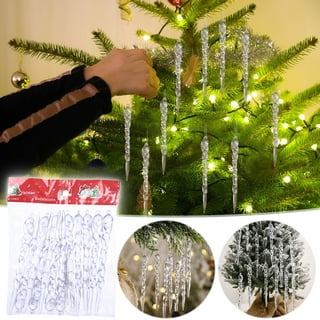 2PCS Christmas Hanging Ornaments for Xmas Tree, Shatterproof